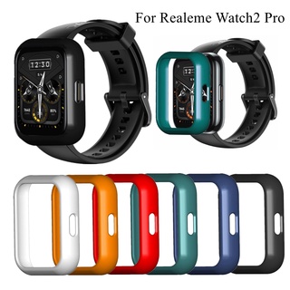 เคสนาฬิกาข้อมือ Pc สําหรับ Realme Watch 2 Pro Smart Watch พร้อมสายซิลิโคน 22มม.