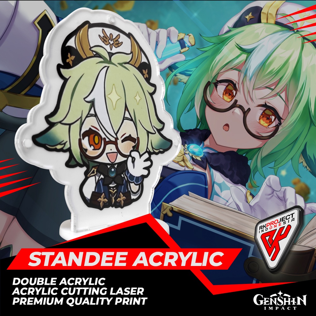 ACRYLIC STANDEE / PIC CHIB GENSHIN IMPACT SUCROSE