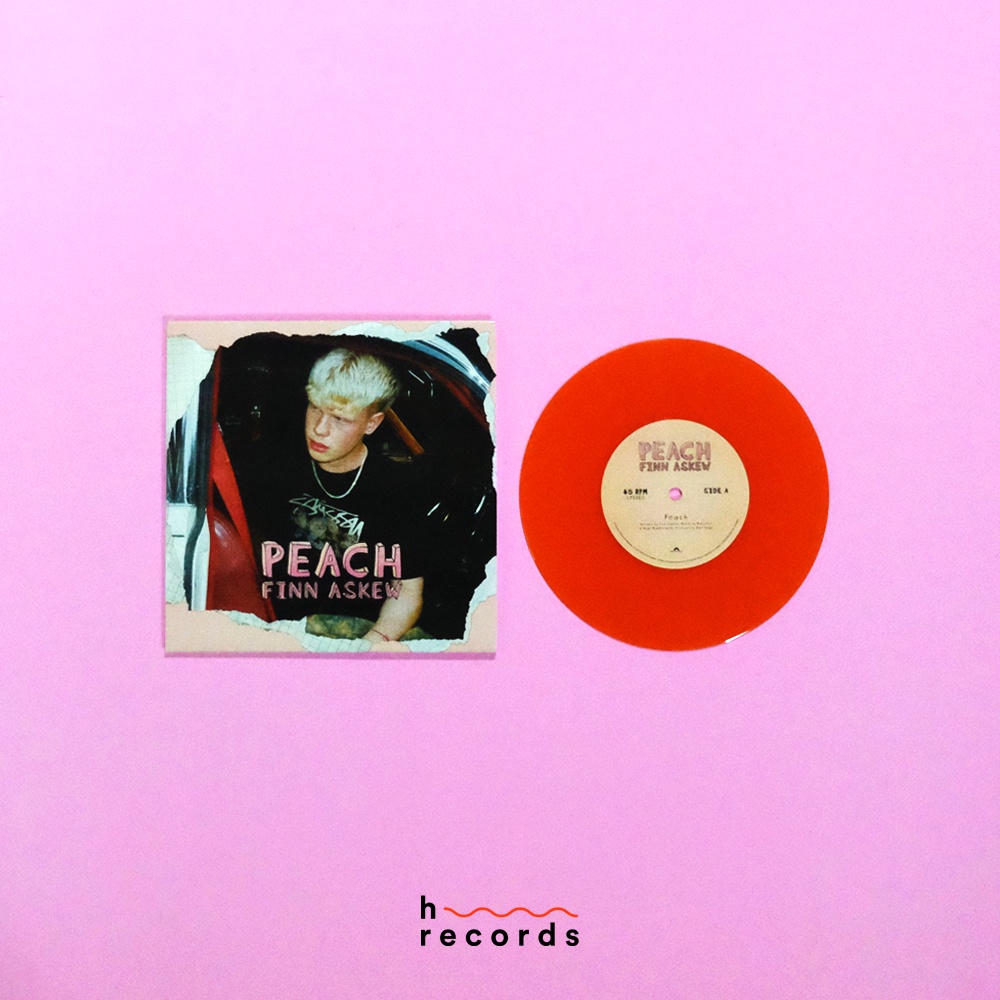 (ส่งฟรี) แผ่นเสียง Finn Askew - Peach / Roses (Limited 7" Orange Vinyl)