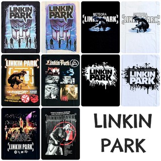 เสื้อยืดผ้าฝ้ายพิมพ์ลายรวม Linkin Park เสื้อยืดวงร็อค ลิงคินพาร์ค เสื้อวง เสื้อยืด เสื้อวินเทจ