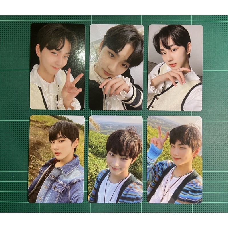 การ์ด Enhypen เอนไฮเพน จองวอนอัลบั้ม border : day one (dusk, dawn) ครบเซ็ต 6 ใบ