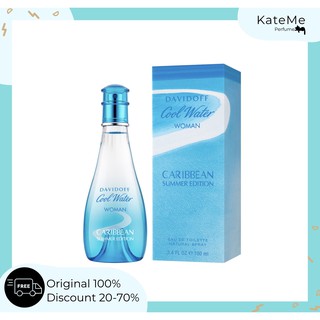 ไม่ซีล Davidoff Cool Water Caribbean Summer Edition EDT 100 ml.