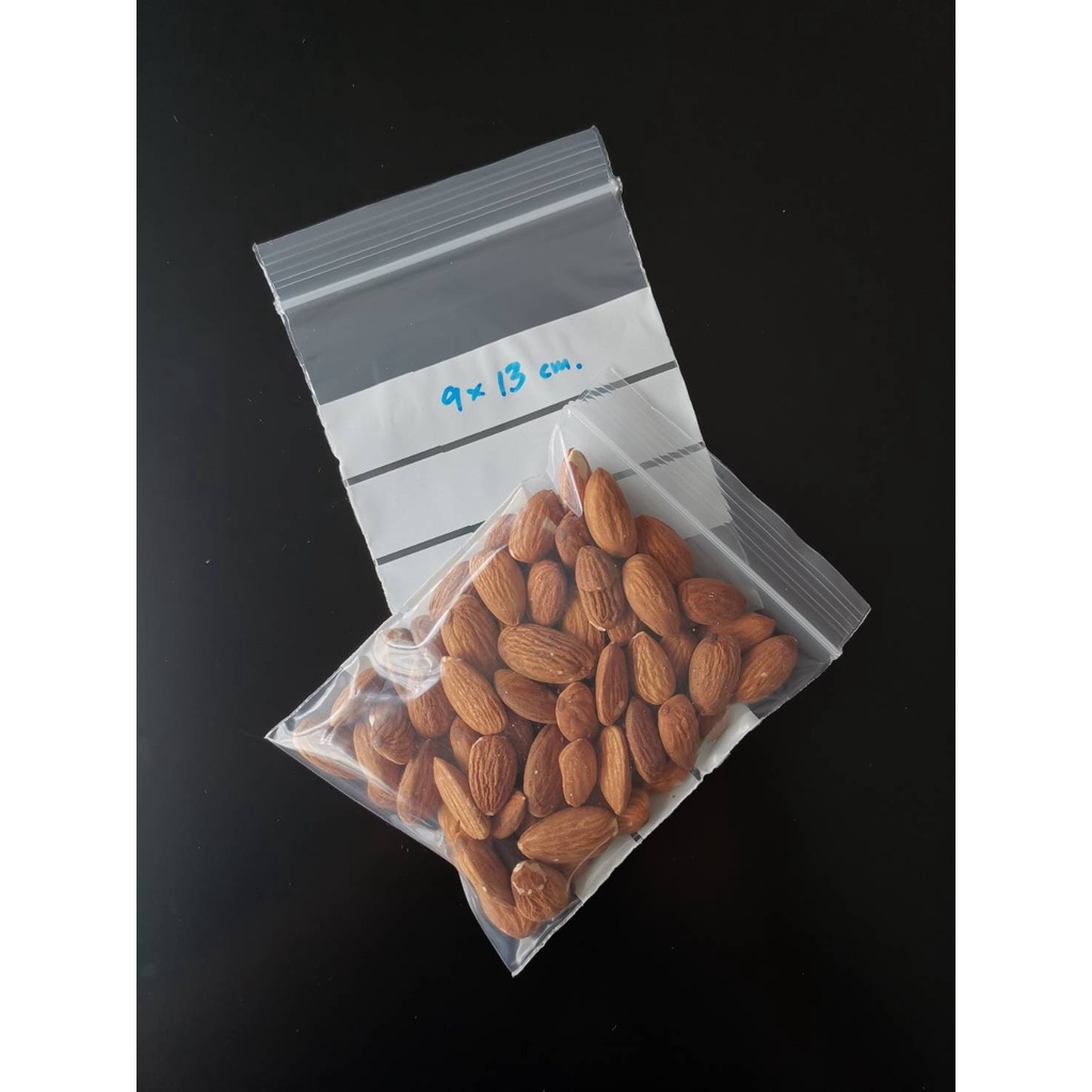 ุถุงซิป แถบขาว ขนาด 10x15ซม. 100ใบ