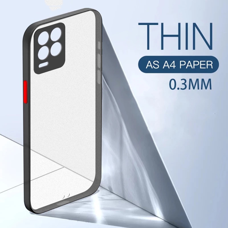 0.3 มม.UltraThinกรณีOPPO F19 F17 Pro A94 A93 A74 Reno 4F 5F 4 5 Lite 4G Realme C20 C20A C11 2021 C21