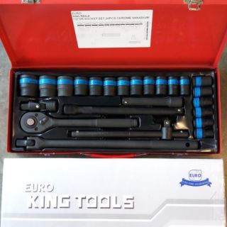 ชุดบล็อก 4หุน euro kingtools