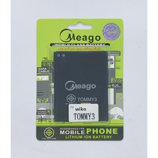 Battery Meago แบตเตอรี่ รุ่น Wiko Tommy3 สินค้าพร้อมส่ง Tommy 3