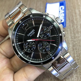 🔥Casio นาฬิกาข้อมือชาย รุ่น MTP-1374D-1A ของแท้ 💯% มีใบรับประกัน🔥