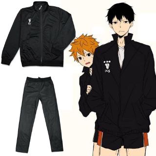 ชุดคอสเพลย์ ชุดกีฬา การ์ตูน Haikyu karasuno Tobio Hinata Shoyo