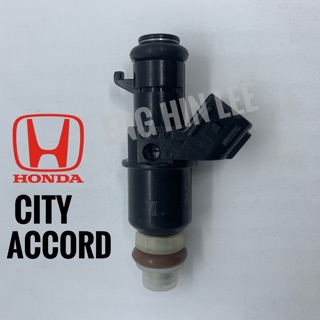 หัวฉีดน้ำมันเชื้อเพลิง (1ตัว) HONDA JAZZ CITY ACCORD 16450-PWC-J01 (6รู) แท้!!