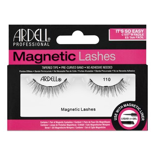 ของแท้! Ardell ขนตาแม่เหล็ก สายฝอ 110 (Magnetic Lash - 110 Black) - 1 คู่