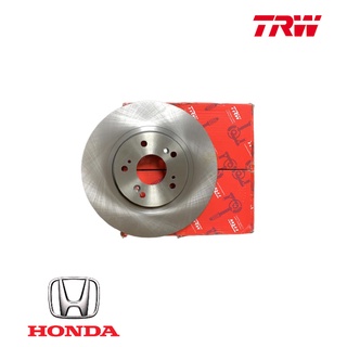 TRW จานเบรค 1 คู่ HONDA ACCORD G7 G8 G9 G10 HRV ฮอนด้า แอคคอร์ด ตาเพชร งูเห่า ปลาวาฬ