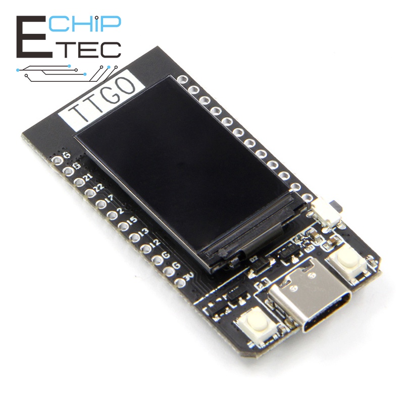 Type-c 1.14 นิ้ว TTGO T-Display ESP32 โมดูล WiFi
