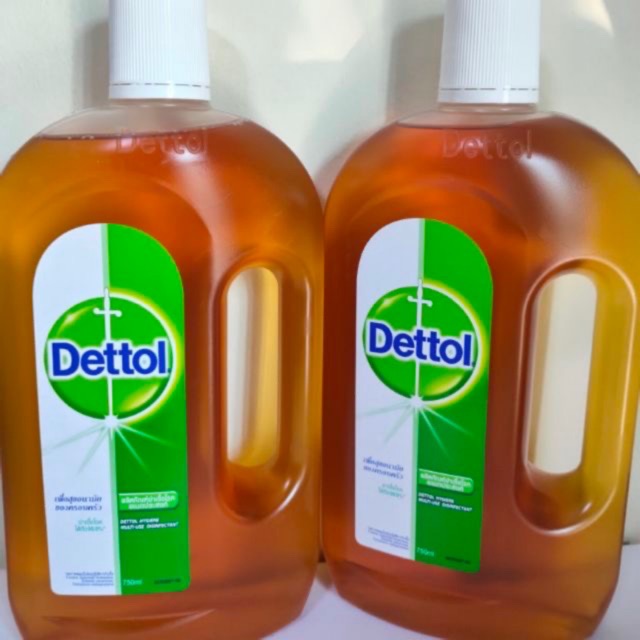 เดทตอล Dettol น้ำยาฆ่าเชื้อโรคเอนกประสงค์ 750 ml สินค้าพร้อมส่ง (แม่ค้าสั่งมาเกิน ขายเท่าที่ซื้อมาค่ะ)
