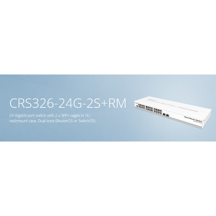 CRS326-24G-2S+RM (Second Hand)