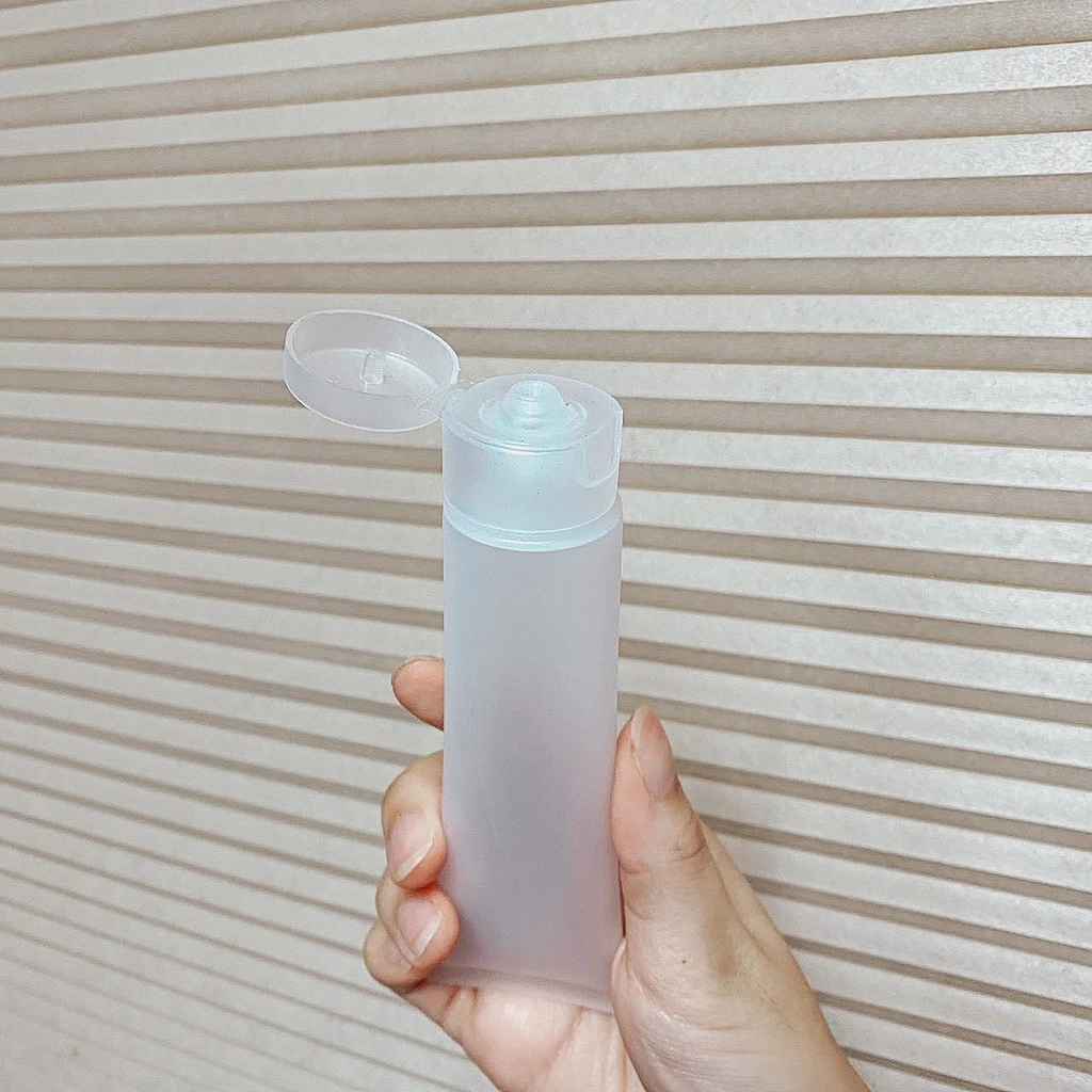 หลอดพกพา หลอดบีบขาวขุ่น ฝาป๊อกแป๊ก สำหรับใส่ของเหลวสำหรับพกพา หลอดแบ่งเจล​แอลกอฮอลล์ หลอดครีมทามือ thumbnail 8