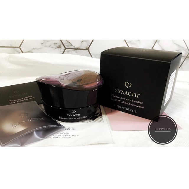 Cle de peau Neck & Décolleté Cream 75 ml ราคาเต็ม 14000฿ Shopee Thailand