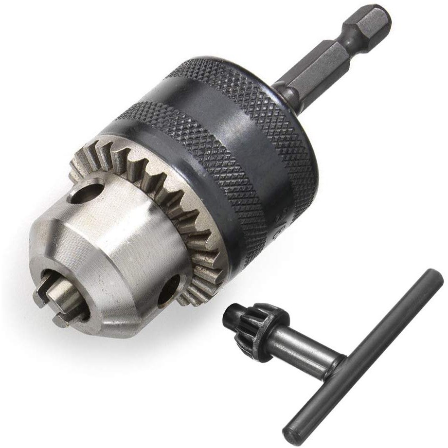 1.5-10 มม. Quick Connect Impact Driver Conversion เจาะ Chuck I 1/4 นิ้ว Quick Change Hex Shank พร้อม