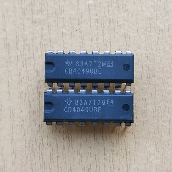 CD4049BE TEXAS ต้นฉบับ CD 4049 CD4049