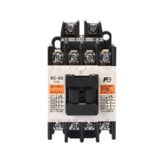 แมกเนติกคอนแทคเตอร์ รุ่น SC-03 220V FUJI Magnetic Contactor Model SC-03 220V FUJI