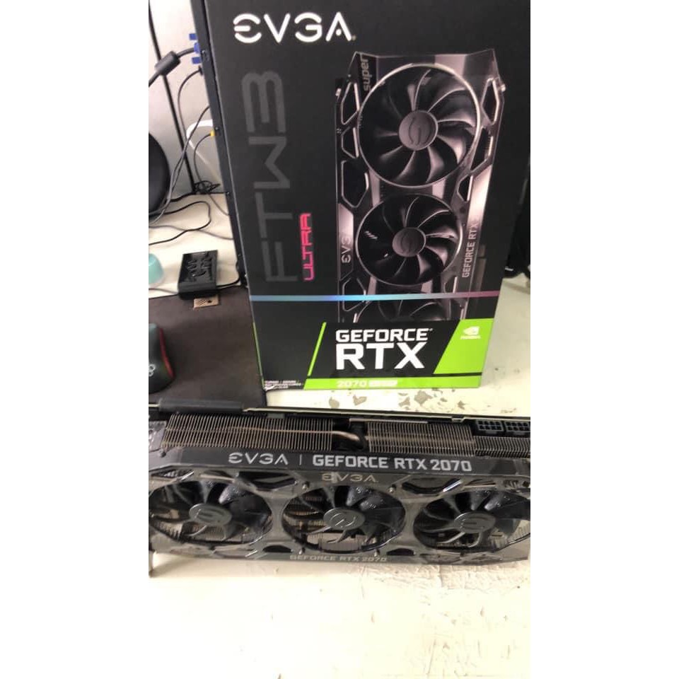 EVGA GeForce RTX 2070 SUPER FTW3 ULTRA  มือ2 ครบกล่อง **มีสินค้าพร้อมส่ง** แรงกว่า 3060