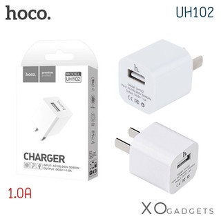 HOCO UH102 หัวชาร์จ 1A/1USB หัวชาร์จบ้าน charger ชาร์ท  (รับประกัน1ปี)