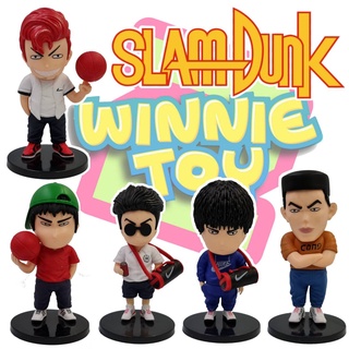 ฟิกเกอร์ โมเดล สแลมดั๊งค์ 5 แบบ มีฐาน Slam Dunk WINNIETOYS