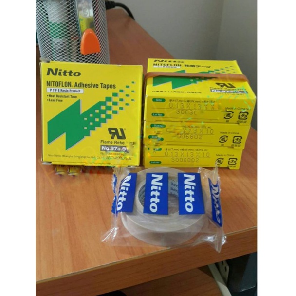 เทปทนความร้อน 1" Nitto Denko รุ่น 973UL-S (13mm.) เทปกันความร้อน NITTO DENKO