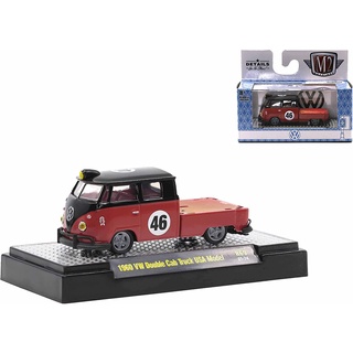 M2 Machines 1/64 Auto-Shows 1960 VW Double Cab Truck USA Model R69 21-74