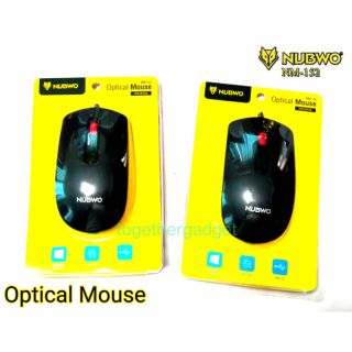 Mouse Nubwo NM-152 Optical USB 1.5m จับสบายมือ