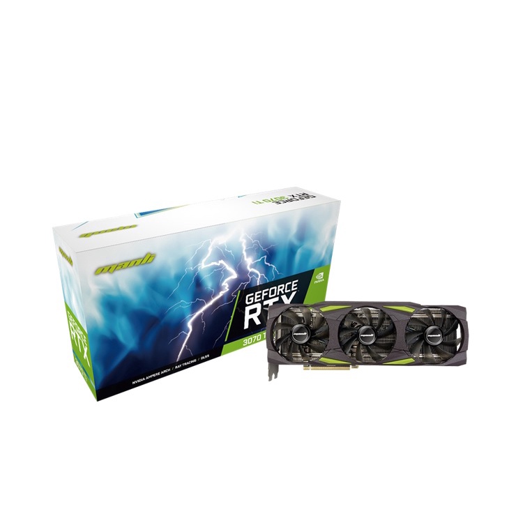 VGA MANLI GeForce RTX 3070 Ti  8 GB (รับประกัน3ปี)