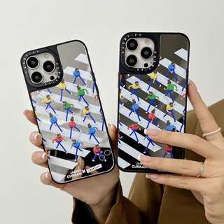 Casetify เคสโทรศัพท์มือถือแบบกระจก กันกระแทก สําหรับ Samsung Note20 S22 Ultra S21 Plus S20 FE A03S A04 A12 A13 A22 A23 A32 A33 A34 A52 A53 A54 A73