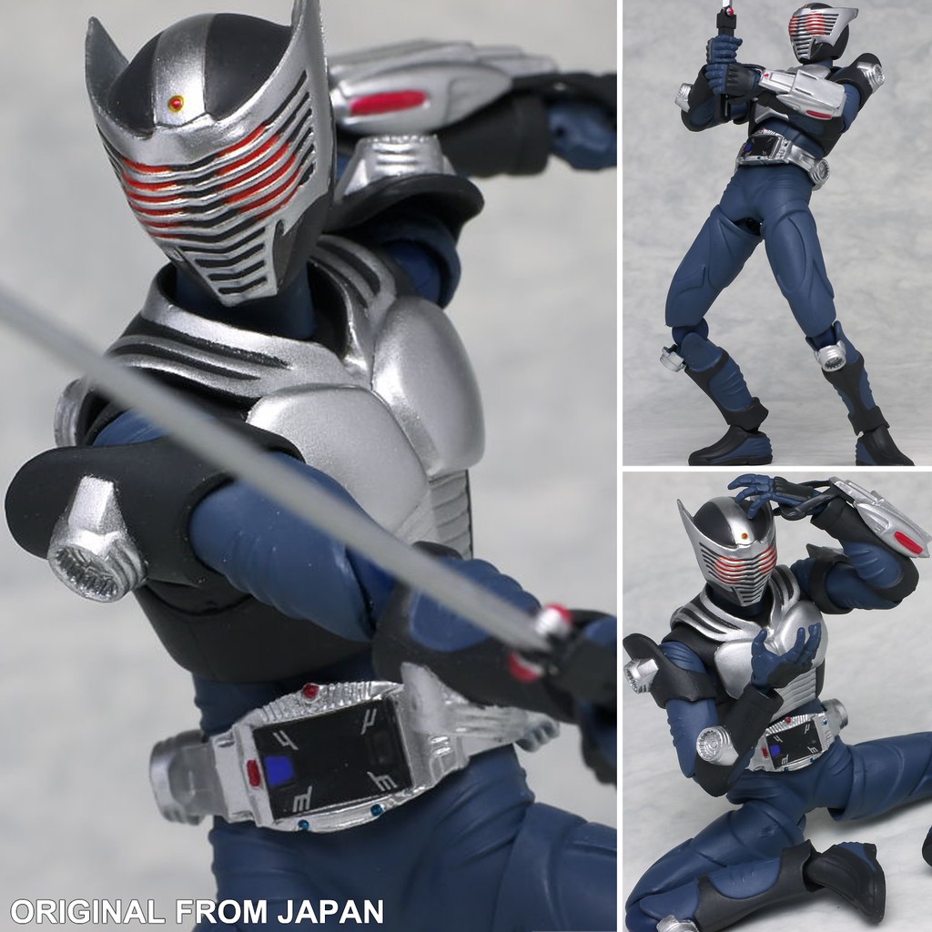 Figma งานแท้ Max factory Kamen Rider Dragon Knight คาเมนไรเดอร์ ดราก้อนไนท์ Masked Rider Ryuki Blank Form ริวคิ แบงค์