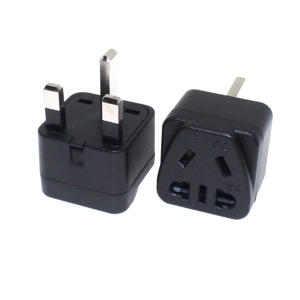 Uk Power Travel Adapter (Type G) 13A 250V US/EU/AU/ซ็อกเก็ตจีนไปยังสิงคโปร์มาเลเซีย Hongkong Wall Plug Travel Charing Converter