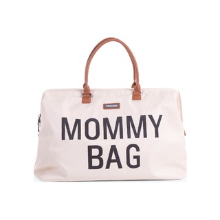 CHILDHOME กระเป๋าใส่ผ้าอ้อม Mommy Bag Big Offwhite/Black