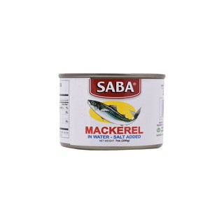 SABA MACKEREL IN NATURAL OIL 200g