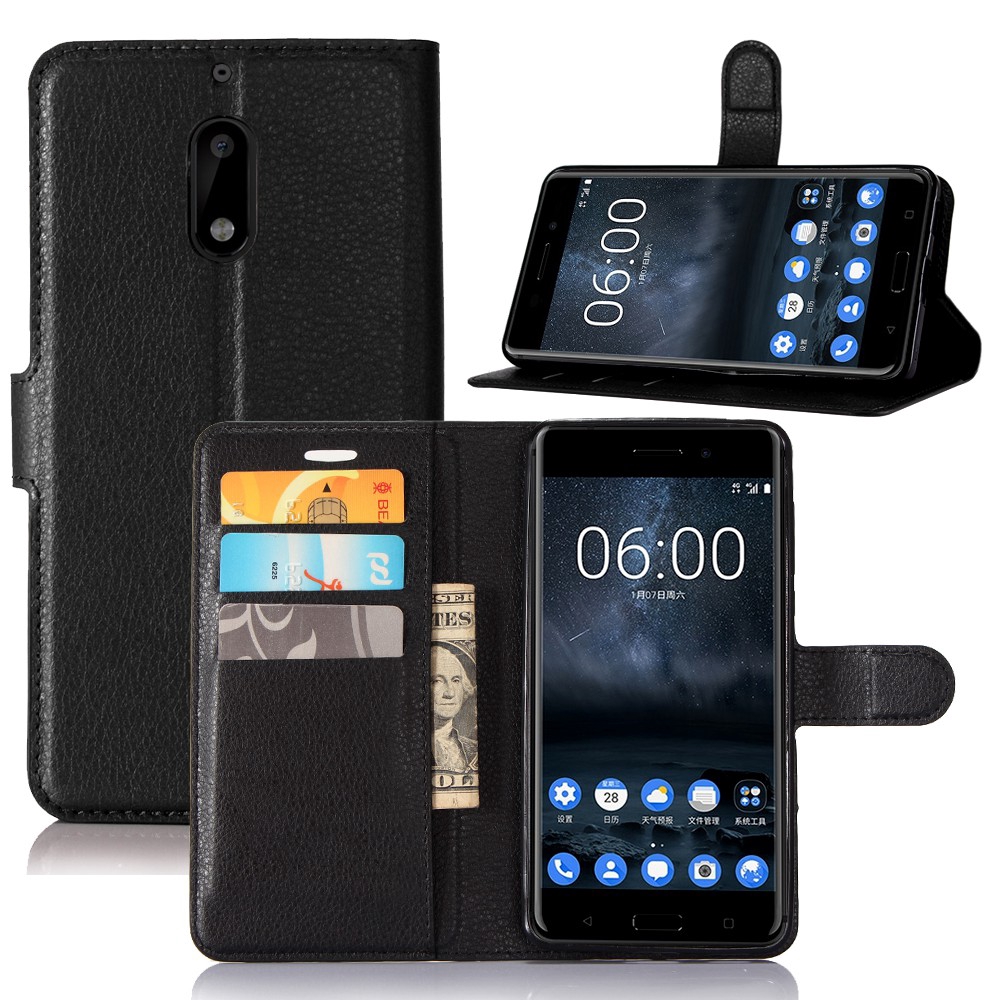 เคสโทรศัพท์มือถือหนัง แบบฝาพับ พร้อมขาตั้ง สําหรับ Nokia G60 G50 G42 G10 G20 Nokia 3 5 6 8