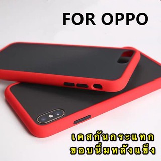 [ส่งจากไทย] เคสกันกระแทก ปุ่มสีผิดด้าน Case OPPO A31 / A91 ขอบนิ่มหลังแข็ง เคสออฟโป้ เคส OPPO