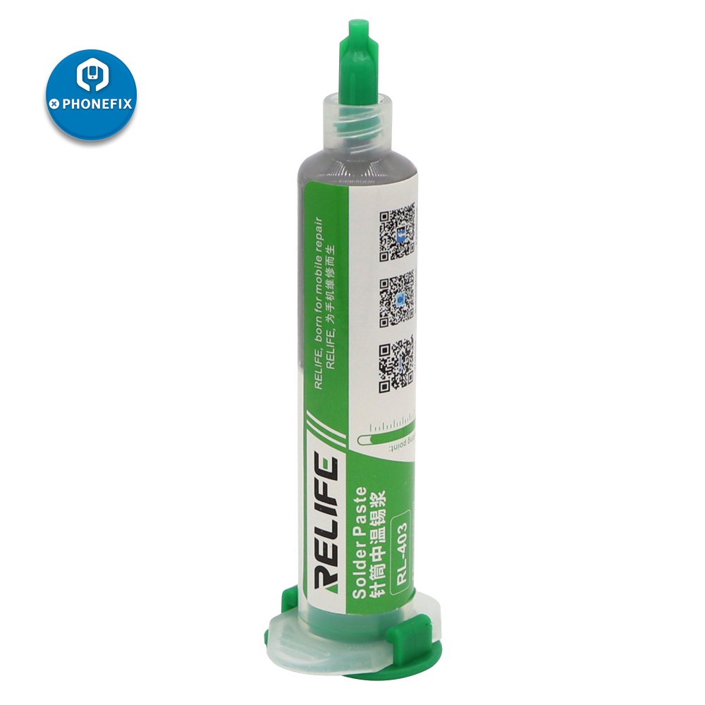 10pcs/lot RELIFE RL-403 Solder Paste Flux 183℃ Sn63/Pb37 20-38um no-clean Mobile Phone Repair Solder