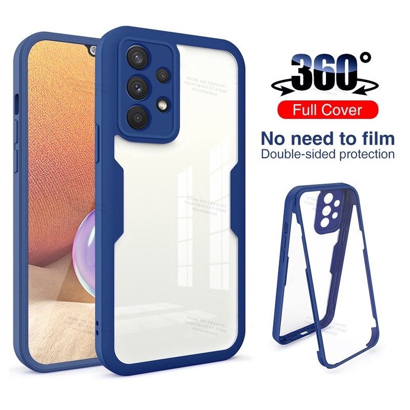 เคสโทรศัพท์มือถือ กันกระแทก ปิดด้านหลัง สองด้าน 360 องศา สําหรับ Xiaomi Mi 11 11T Pro 11X Pro Poco F