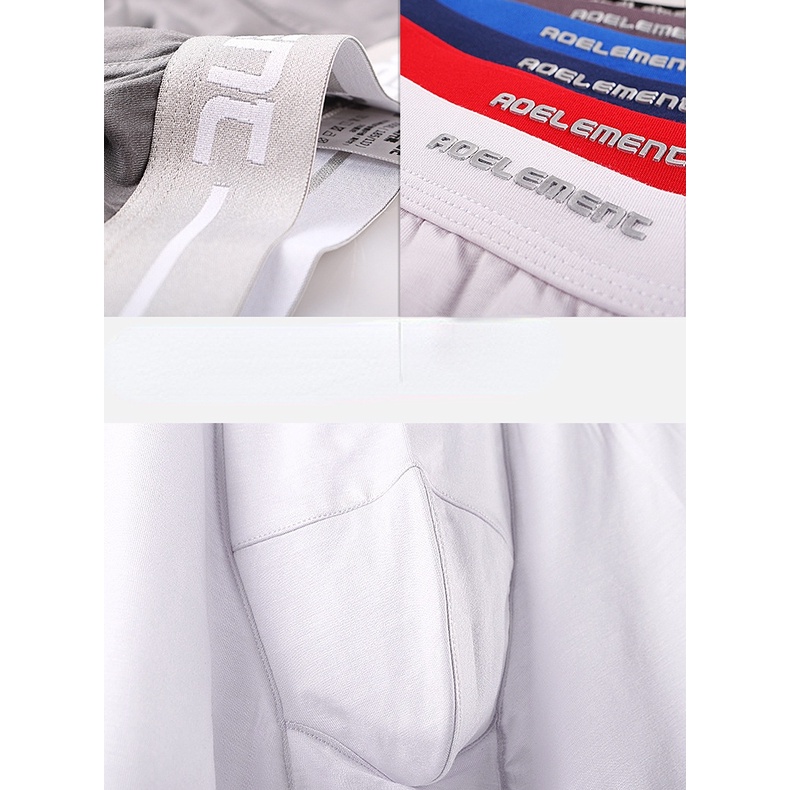 กางเกงบ็อกเซอร์ขายาว ขาห้าส่วน ระบายอากาศ สวมใส่สบาย เหมาะกับการวิ่ง เล่นกีฬา สําหรับผู้ชาย 009