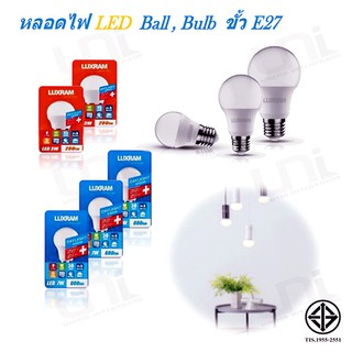 หลอดไฟ LED Bulb E27  3W - 18W