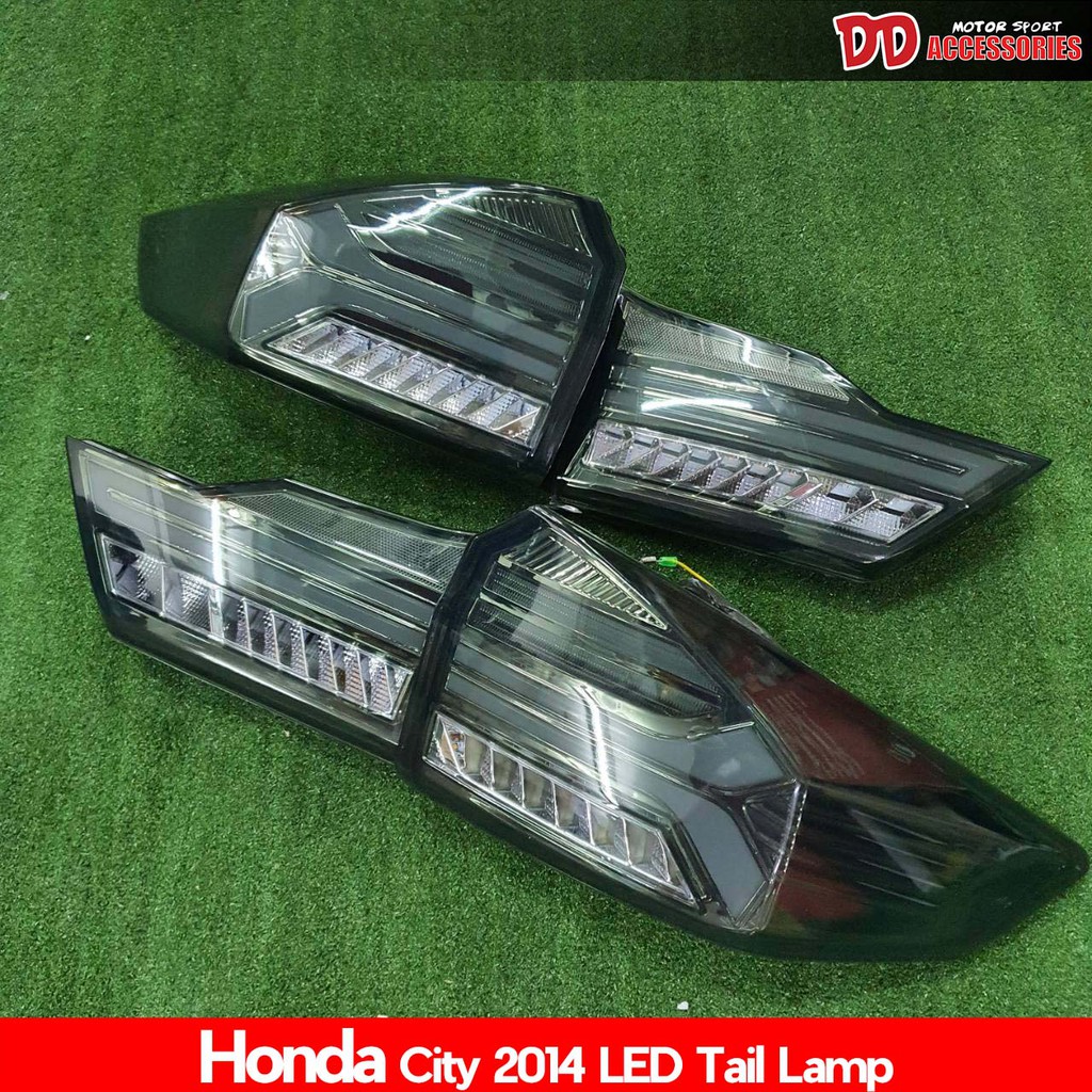 ไฟท้าย ไฟท้ายแต่ง Honda City 2014 ไฟ LED light Bar