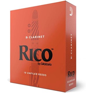 Rico ลิ้นบีแฟลต คลาริเน็ต # NO.2.5 (กล่องละ 10 อัน)