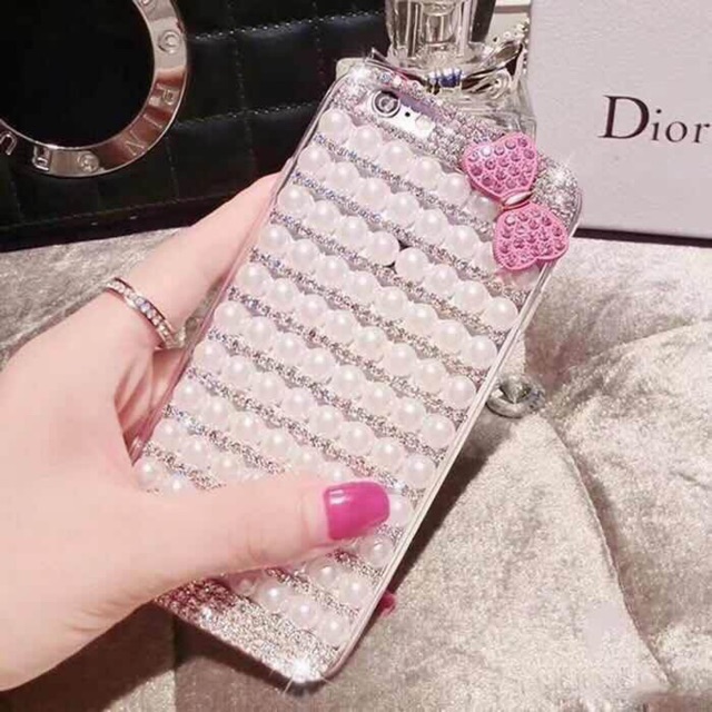 เคสมือถือเพชรมุก 6 6s i6p 6sp 7 7p 8 8p X xr xmax  F5、F7、F9、A71、A37、A3S、A83 V5、V9、Y55、Y53、Y71、V11、V1