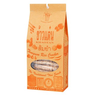 ทวีพรรณข้าวแต๋นรสต้มยำ 70กรัม Thaweephan Rice Crackers Tom Yum flavor 70 g.