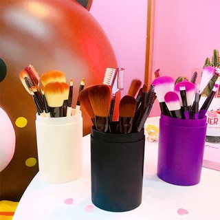 oodlife korea new ชุดแปรงแต่งหน้า brush set พร้อมกระบอกแปรง set 12 ชิ้น (มี8สี ) A22