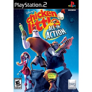 แผ่นเกมส์PS2 Chicken Little: Ace in Action (USA) PS2 แผ่นเพล2 แผ่นplay2