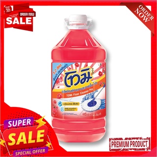 โทมิ น้ำยาทำความสะอาดพื้น กลิ่นโตเกียวสึบากิ 5200 มล.Tomi Floor Cleaner Tokyo Tsubaki 5200 ml