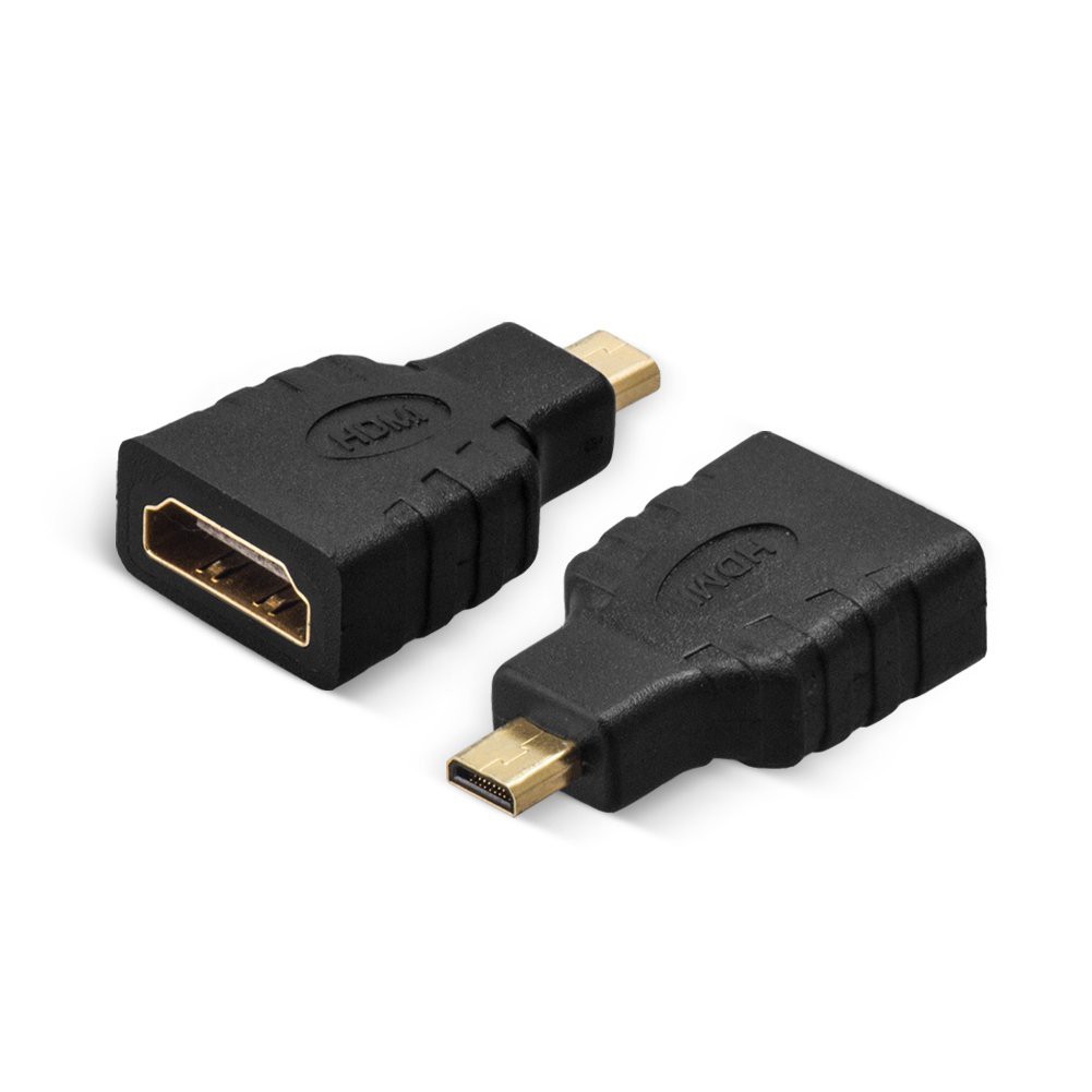 หัวแปลง micro HDMI (M) to HDTV (F) Converter (สีดำ)