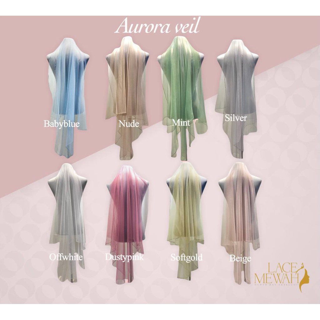 VEL SOFT, WEDDING VEIL, VEIL คัตเอาท์ผีเสื้อ